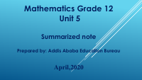 Mathematics Grade 12 unit 5 summarized note.pdf